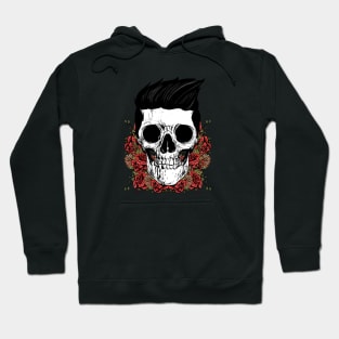 Skull Weekend Rockabilly & Roses Hoodie